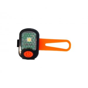 Animal Instincts Flashing Safety Collar Clip Red