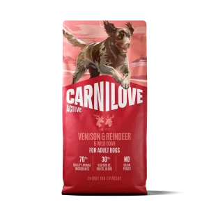 Carnilove Active Venison, Reindeer & Wild Boar