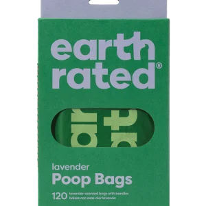 Earth Rated Poop Bags Easy-Tie Handle Lavender