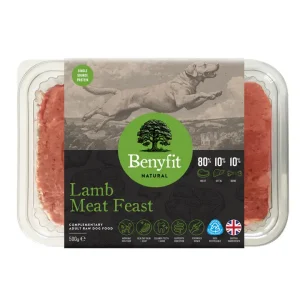 Benyfit Natural 80:10:10 Lamb Meat Feast