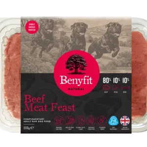 Benyfit Natural 80:10:10 Beef Meat Feast