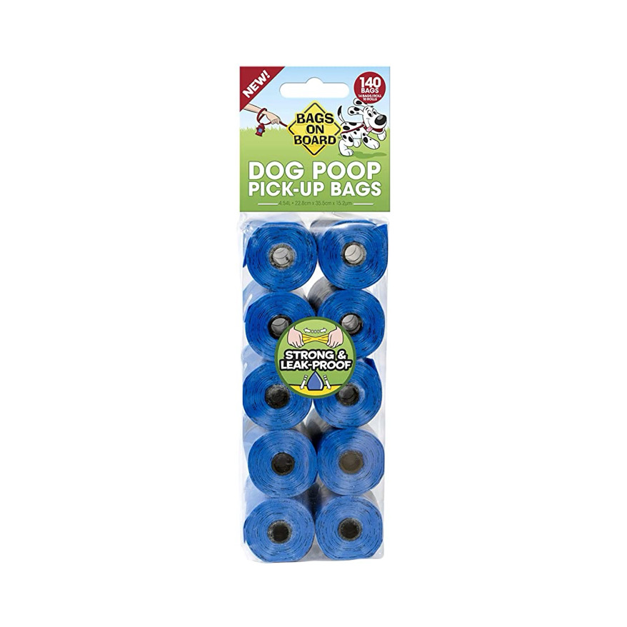 bob poop bags blue